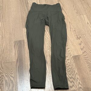lululemon athletica Olive Green Leggings
